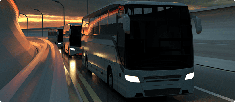 Charter Buses for Wedding Transportation